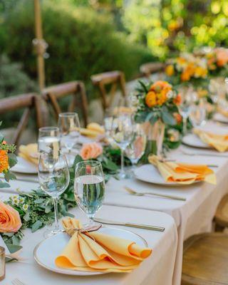 Event design, tabletop decor