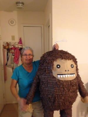 Sasquatch Pinata!