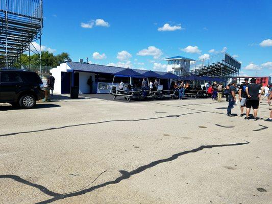 Concession stands. Food is better than average. Price is decent. Friendly staff.