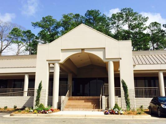 RE/MAX By The Bay - Daphne Office. Located on Hwy 98 just south of I-10, the office serves as company headquarters.