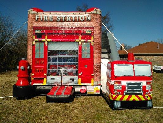 Your little Fireman will love the Fire Station Combo.