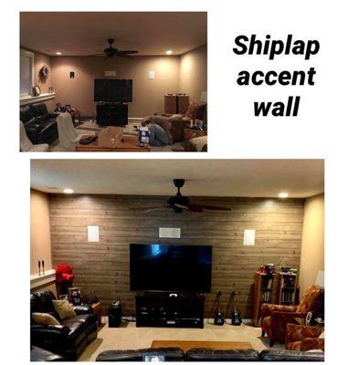 Accent wall by HoneyDO2HoneyDone