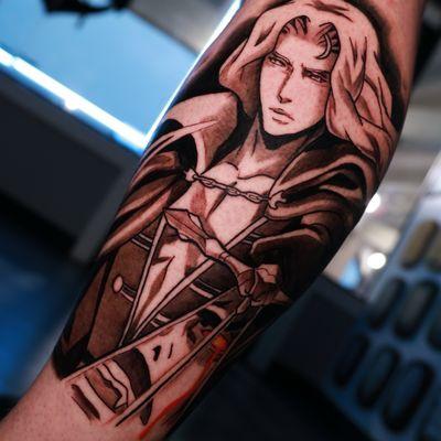 Alucard tattoos.