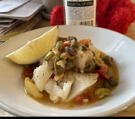 Home cooking with a 1 lb. Cod Fillet.