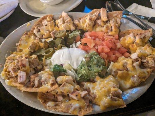 Chicken nachos