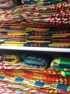 African fabrics.