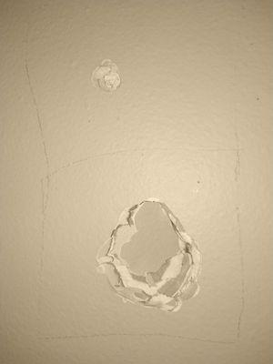 Big hole in the wall