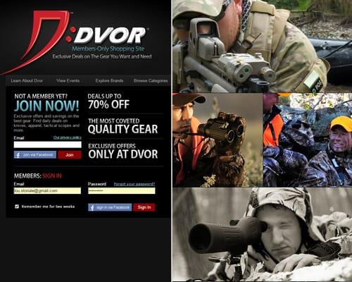 DVOR - Membership only outdoor gear