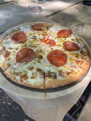 Pepperoni pizza