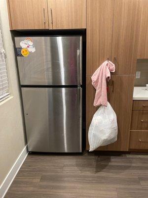 Fridge not wiped