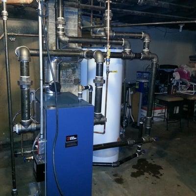 make sure you flush your steam boilers during heating season!