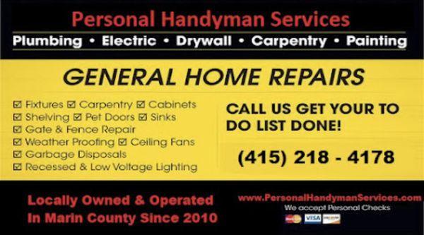 Personal Handyman Service