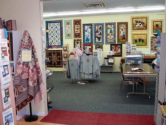 View of classroom area.