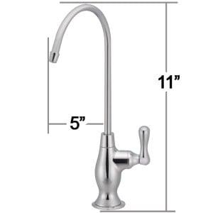 Reverse osmosis faucet.