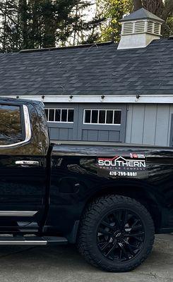 Shed by Southern Roofing!