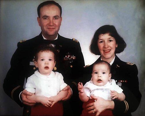 Ira Richardson and his family.