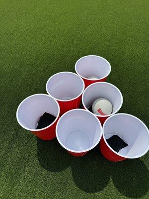 Giant beer pong?