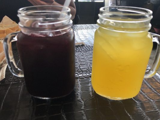 Chicha Morada and Maracuya