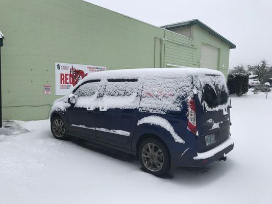 The Post Office wouldn't deliver mail today! But Red Devil Computer Techs are working!