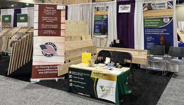 Ort Flooring & Lumber is in the 2024 NWFA EXPO - New Orleans, LA!