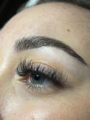 Brow lamination