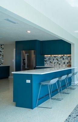 1960s Beach House Kitchen Redesign and full renovation