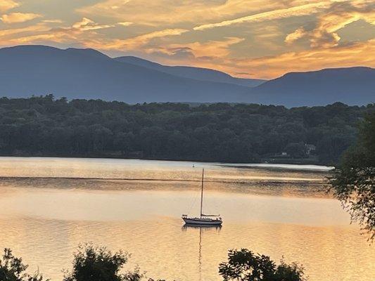 Sunset on the Hudson