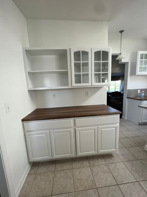 Cabinets Painted (After Photo)