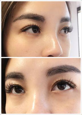 Classic Flat lashes from Jamie！