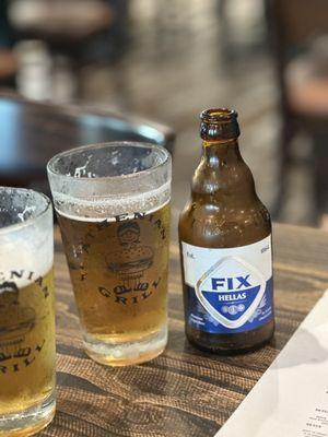 Greek beer and local beer