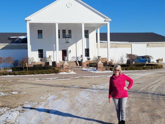 Hoffman winery tasting room.