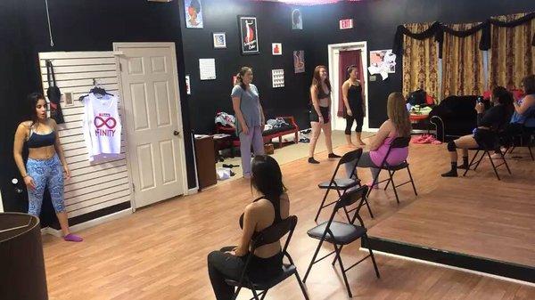 Sexy Chair Dancing Class