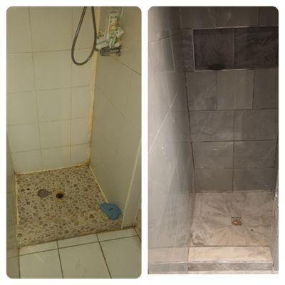 Shower remodel. Brooklyn ny