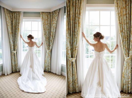 Modern Trousseau Mina Dress from The Gown Shop 9/9/16 Dress back had buttons for detail but you still got to use the zipper for ease!