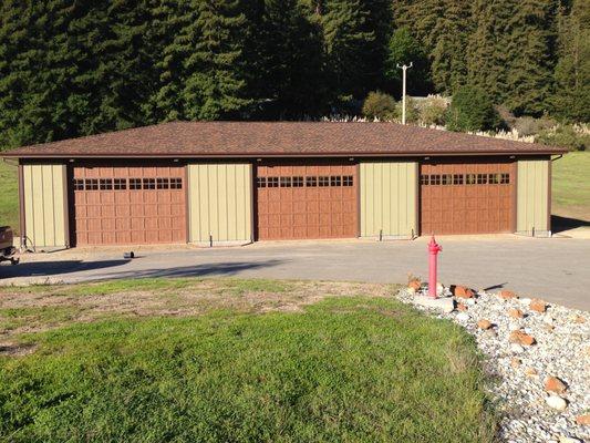 New garage in Scotts Valley