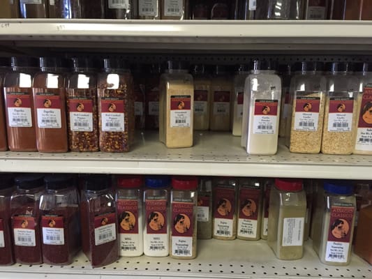 Awesome spice selection