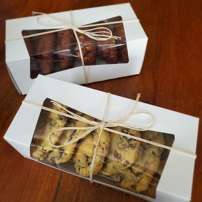 Molten Chocolate Chip Cookies available every day in 4 different flavors