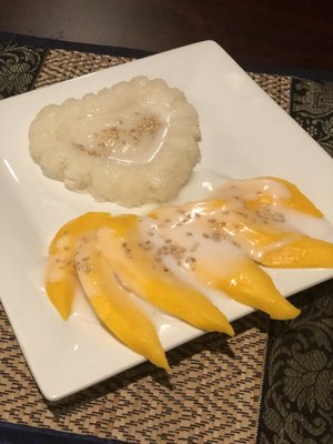 Mango sticky rice