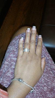 Just love my engagement ring!