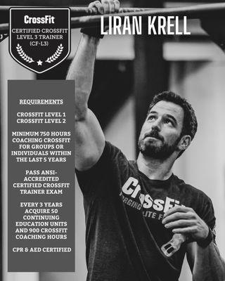 Liran Krell - L3 CrossFit Coach