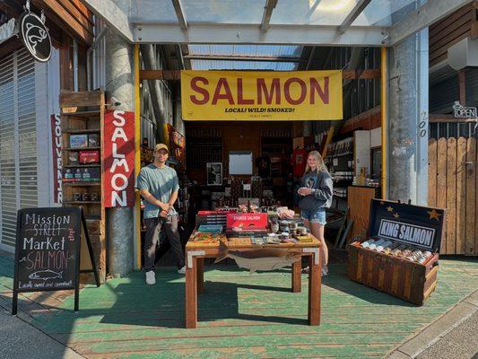 Salmon Shop! Come ask about this week's specials!