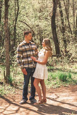 Engagement at Willow River State Park, Hudson, WI