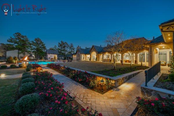 Tomball, TX Architectural and Landscape Lighting