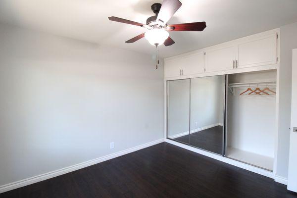 Spacious bedroom with ample closet space!