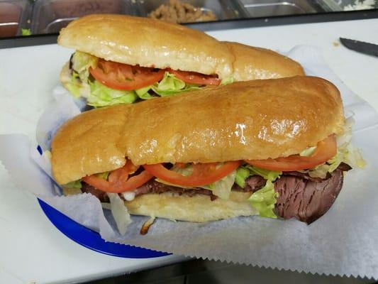 If this Roast Beef Grinder doesn't look mouth-watering (we're sure it does) fear not, we have many other grinder options. Come try them all!