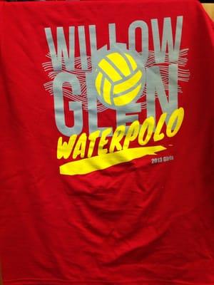 Willow Glen High School Girls Waterpolo 2013