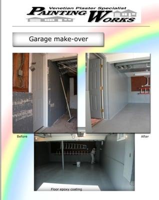 Garage Epoxy-floor and walls