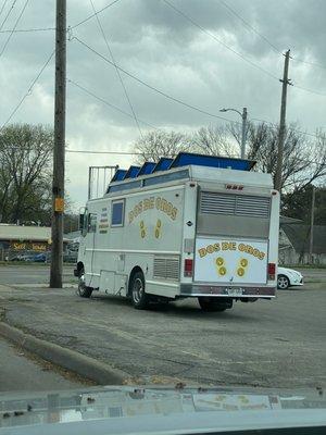 The best taco truck in Omaha, at the corner of 60th/Q St! Cash only!