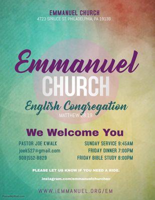 Emmanuel Church In Phila