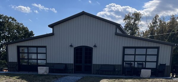 New barn/tasting room! Opened October 2022! Same great wine and service just in a new building.